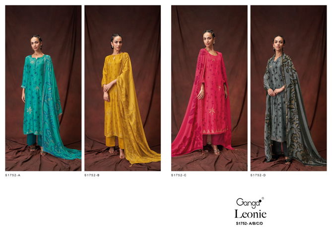 Leonie 1752 By Ganga Designer Salwar Suits Catalog